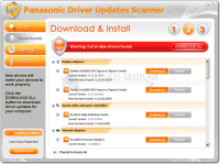 Foto Panasonic Driver Updates Scanner