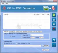 Pantallazo Gif to PDF Converter