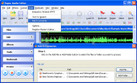 Screenshot Super Audio Editor
