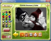 Captura Gnomeo and Juliet Coloring