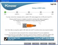 Screenshot PCmover Express
