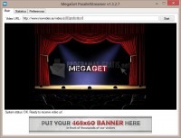 Captura MegaGet Streamer