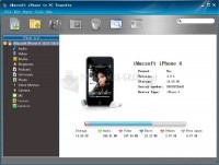 Pantallazo iMacsoft iPhone to PC Transfer