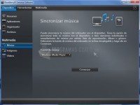 Pantalla BlackBerry Desktop Software