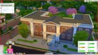 Screenshot The Sims 4: Go to School Mod Pack