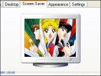 Pantallazo Sailor Moon Screensaver
