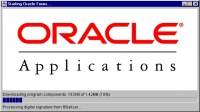 Pantallazo Oracle JInitiator
