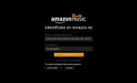 Screenshot Amazon Music Player