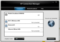 Foto HP Connection Manager