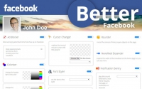 Pantallazo Better Facebook for Chrome