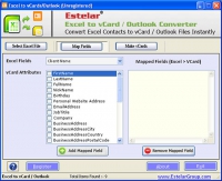 Screenshot vCard Converter