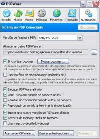 Screenshot PSPWare