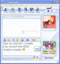 Pantalla MSN Avatars Creator