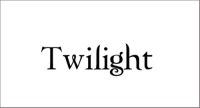 Pantallazo Twilight Font