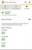 Pantalla Norton WIFI Privacy