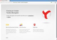 Pantallazo Yandex