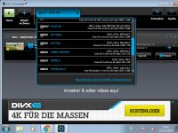 Screenshot DivX Software