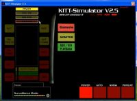 Pantalla Kitt Simulator