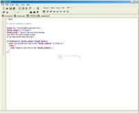 Screenshot AlleyCode HTML Editor