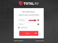 Pantalla TotalAV Password Manager