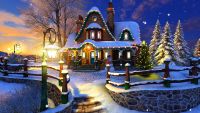 Foto White Christmas 3D Screensaver