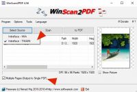 Screenshot WinScan2PDF