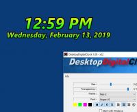 Foto Desktop Digital Clock