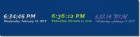Screenshot Desktop Digital Clock
