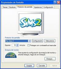 Fotografía The Sims 2 Screensaver