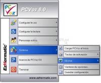 Screenshot PCVOZ