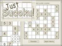 Pantallazo Just Sudoku