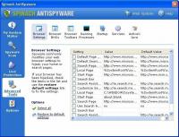 Screenshot Spinach Antispyware