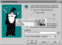 Pantallazo Phantom Desktop Screen Saver