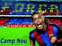 Pantallazo Fondo F.C . Barcelona: Ronaldinho