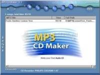 Pantallazo MP3 CD Maker
