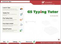 Pantallazo GS Typing Tutor