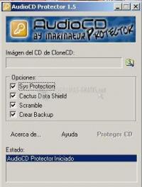 Pantallazo Audio CD Protector