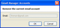 Screenshot Gmail Manager