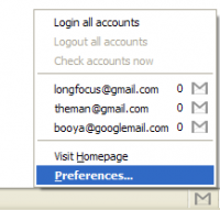 Captura de pantalla Gmail Manager