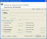 Pantallazo Outlook Attachment Sniffer