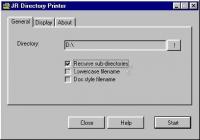 Pantallazo JR Directory Printer