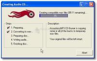 Screenshot Acoustica MP3 CD Burner