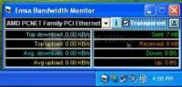 Pantallazo Emsa Bandwidth Monitor