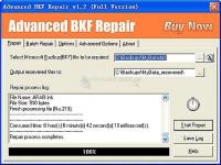 Pantallazo Advanced BKF Repair