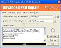 Pantallazo Advanced PSD Repair