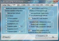 Screenshot Advanced Vista Codec Package