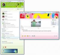 Captura de pantalla Windows Live Messenger (English)
