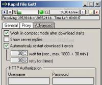 Screenshot Rapid File Get