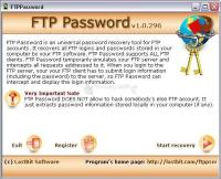 Pantallazo FTP Password