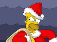 Pantallazo Homer Santa Claus